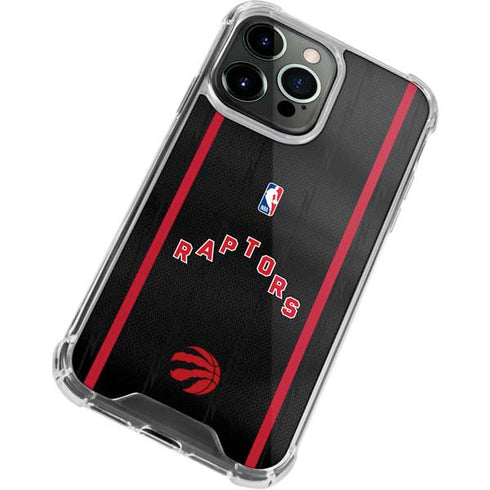 NBA Toronto Raptors Jersey iPhone 14 Pro Clear Case